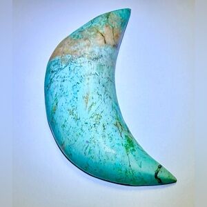 Peruvian Turquoise_Crescent Moon_Inca